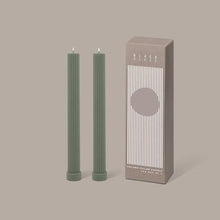 Load image into Gallery viewer, Column Pillar Candle Duo - Eucalyptus
