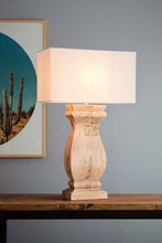 Load image into Gallery viewer, Rectangular Timber Hand Made Lamp
