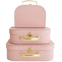 Load image into Gallery viewer, Kids Play Suitcase - Gingham
