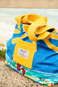 Kip&Co X Ken Done Beach Life Terry Beach Bag