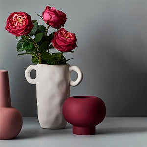 Annie White Vase