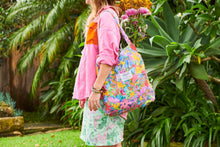 Load image into Gallery viewer, Kip&amp;Co X Ken Done Butterfly Dreams Terry Beach Bag
