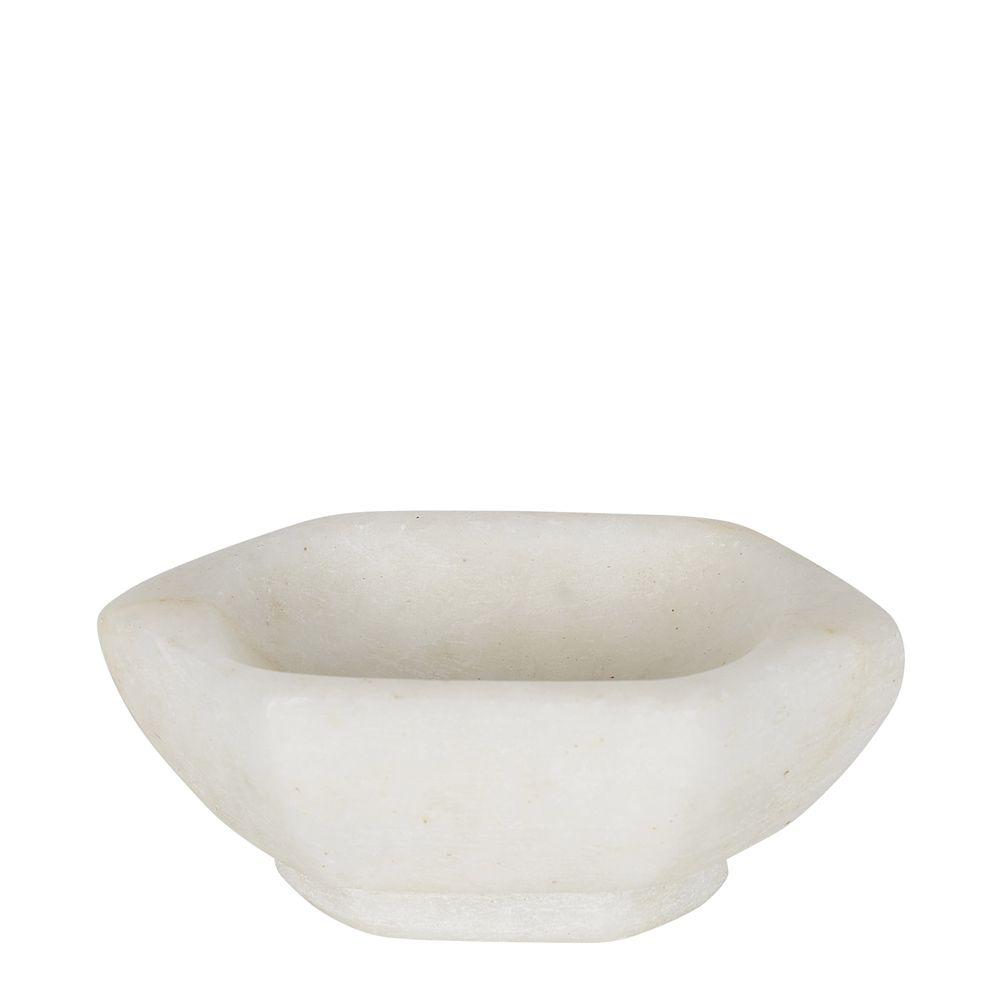 Boat Salt & Pepper Dish Large White