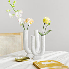 Load image into Gallery viewer, Tana U Shape Vase - Small or Large
