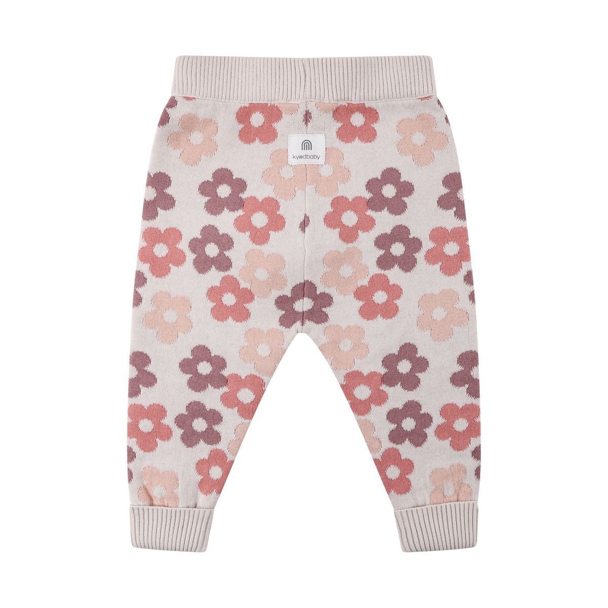 Organic Jacquard Knit Pant Blooming