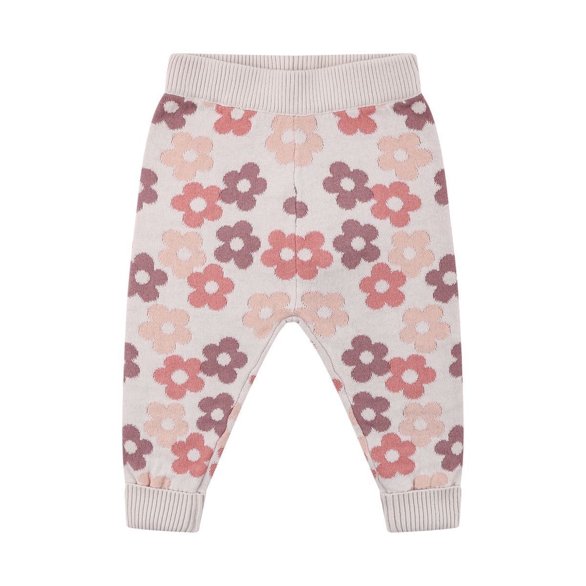 Organic Jacquard Knit Pant Blooming