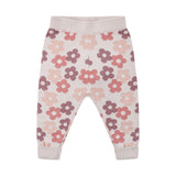 Organic Jacquard Knit Pant Blooming