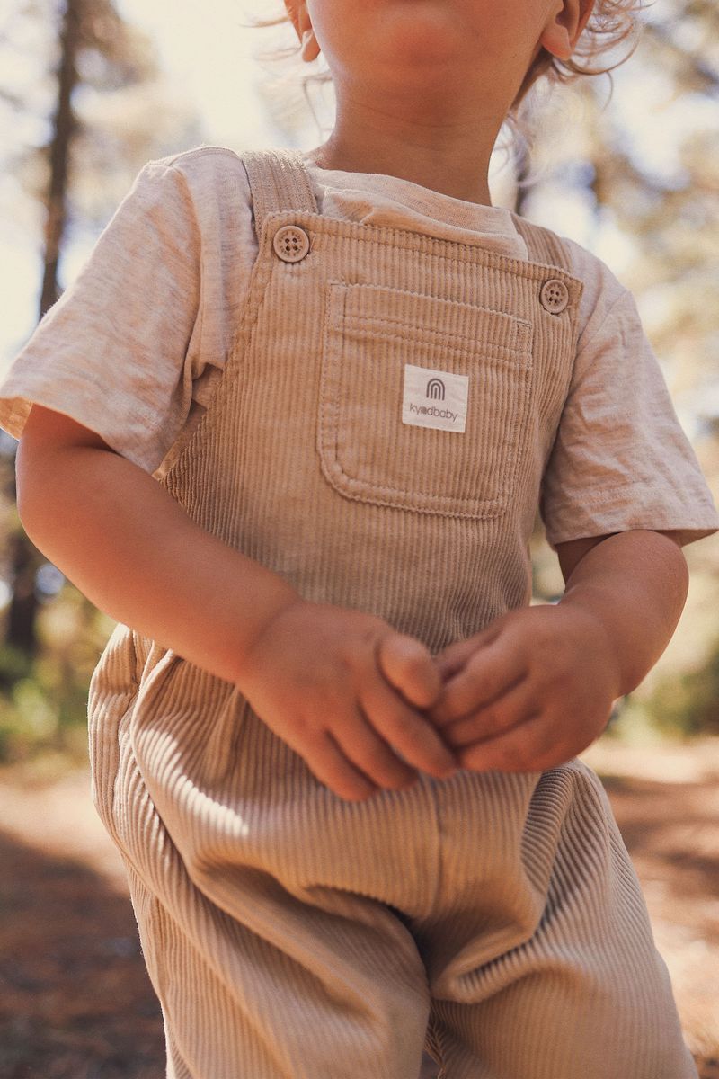 Cord Overalls Oat