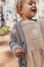 Load image into Gallery viewer, Cord Overalls Oat
