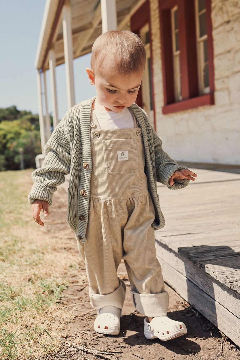 Cord Overalls Oat
