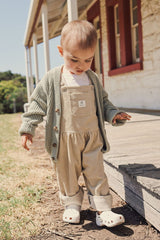Cord Overalls Oat