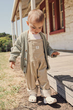 Load image into Gallery viewer, Cord Overalls Oat
