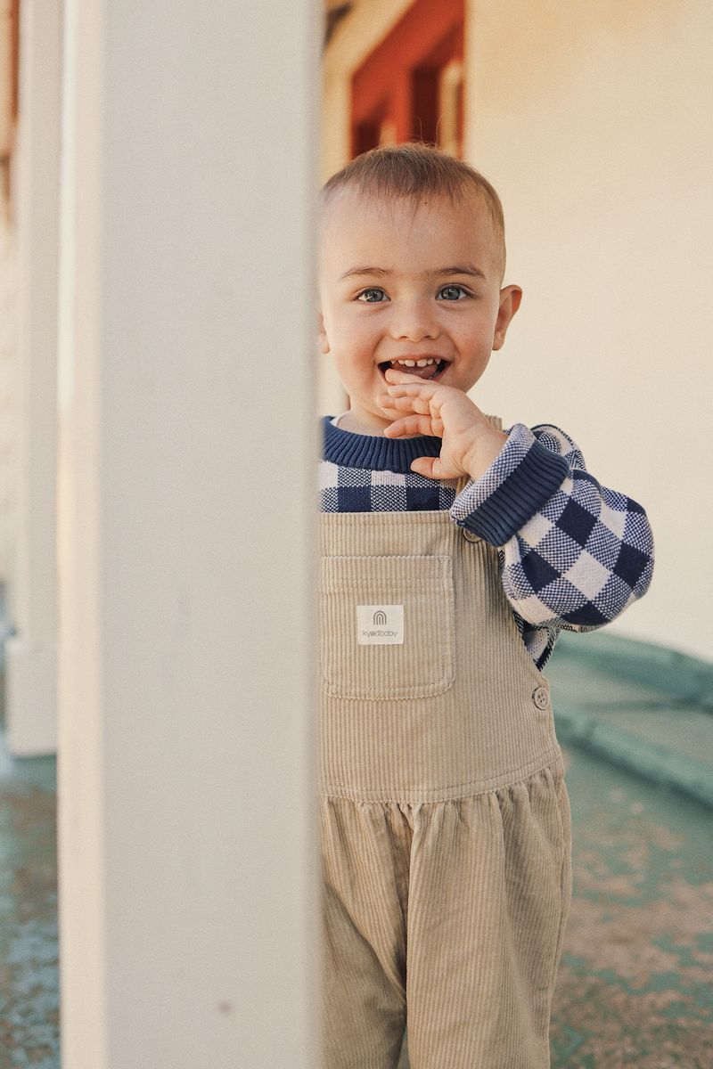 Cord Overalls Oat