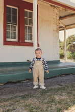 Load image into Gallery viewer, Cord Overalls Oat
