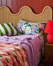 Load image into Gallery viewer, Spring In The Air Reversible Linen Quilted Pillowcases
