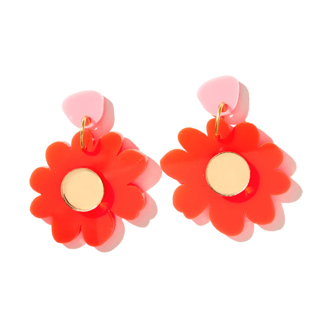 Millie Flowers - Neon Red