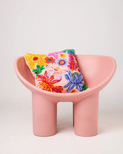Load image into Gallery viewer, Wild Flowers In Bloom Embroidered Cushion
