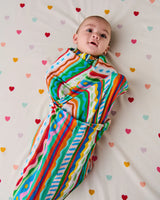 Beach Patterns Bamboo Swaddle