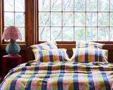 Florida Tartan Linen Pillowcases