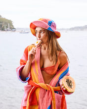 Load image into Gallery viewer, Surfs Up Terry Mini Bath Robe
