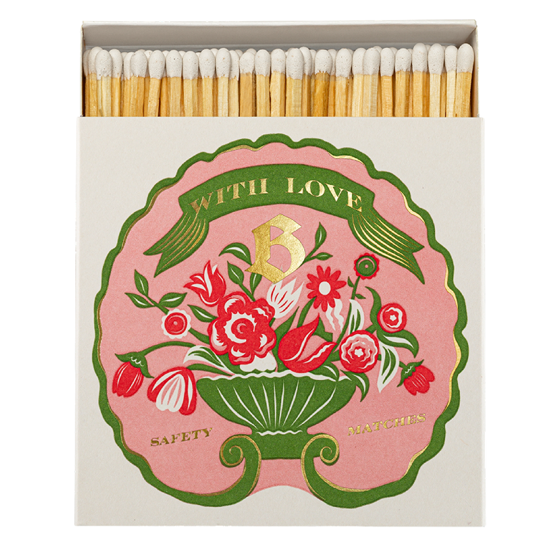 Blumenhaus Flower Square Safety Matches