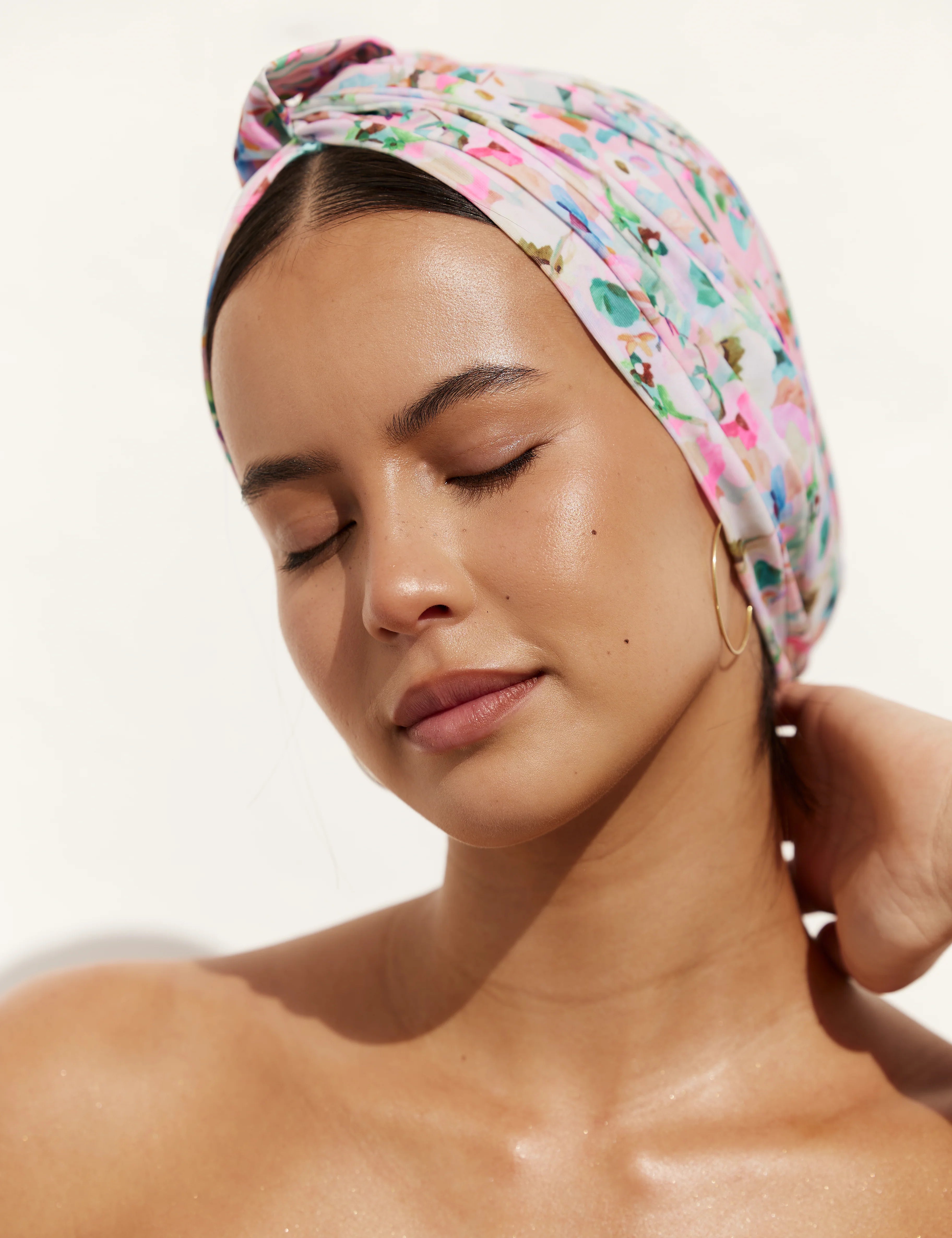 Amelie Shower Cap in Floral