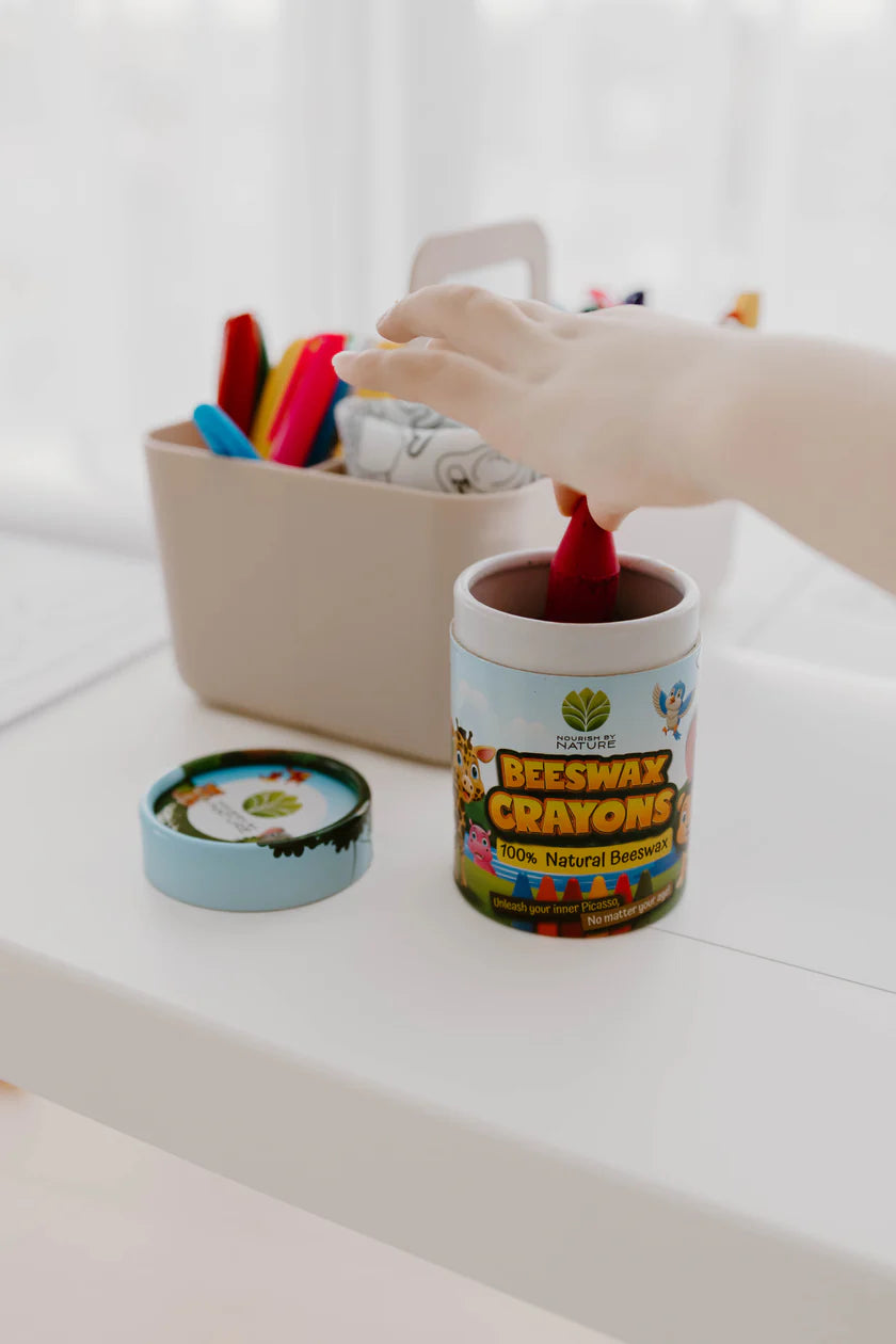 Eco-Friendly Beeswax Crayons