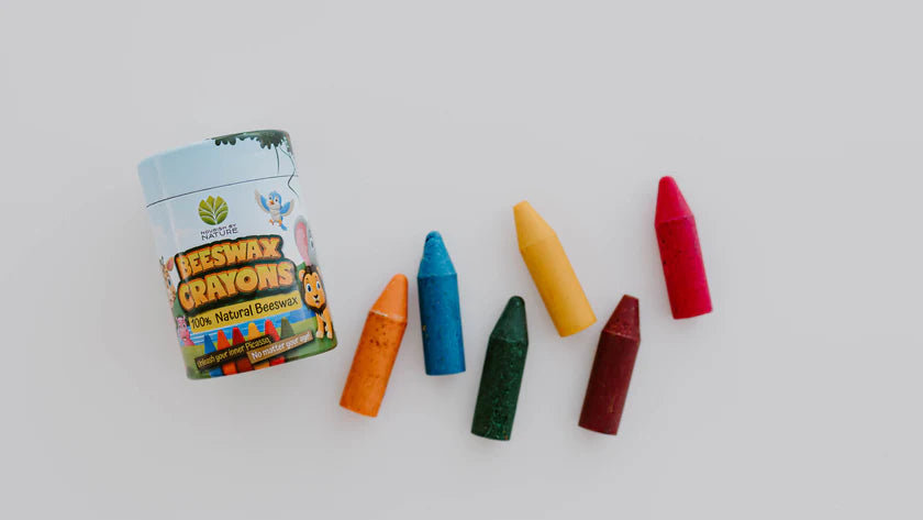Eco-Friendly Beeswax Crayons