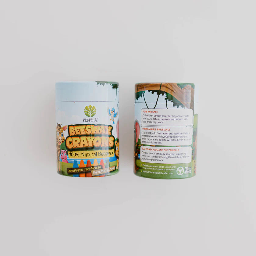 Eco-Friendly Beeswax Crayons