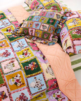 Kip&Co x Margaret Preston Margaret's Vase Organic Cotton Quilted Bedspread Large