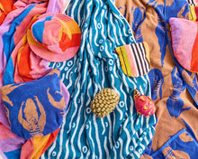 Load image into Gallery viewer, Surfs Up Terry Beach Towel

