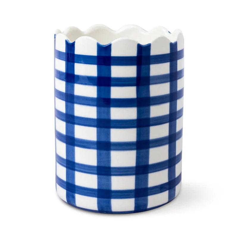 Penny Ceramic Wine Cooler in Cobalt