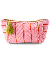 Wategos Soiree Stripe Velvet Toiletry Bag