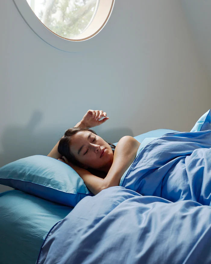 Glow In Sky Bamboo Cotton Fitted Sheet