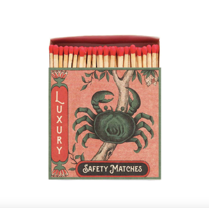 Crab Square Luxury Matches