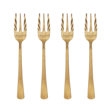 Load image into Gallery viewer, Gold Forks Set of 4
