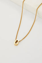 Load image into Gallery viewer, Letter Necklace Gold
