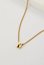 Load image into Gallery viewer, Letter Necklace Gold
