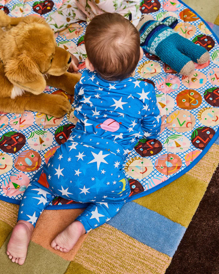 Stars And Moon Organic Drop Crotch Pant