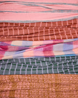 Toffee Swirl Cable Knit Blanket