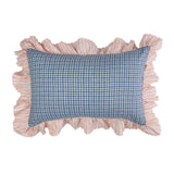 Cefalù Check Full Ruffle Pillowcase Set of 2