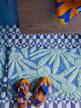 Margarita Blue Bath Mat