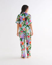 Load image into Gallery viewer, Spring In The Air Adult Organic Cotton Short Sleeve Shirt &amp; Pant Pyjama Set
