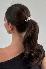 Rosie Hair Cuff Silver