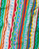 Beach Patterns Bamboo Swaddle