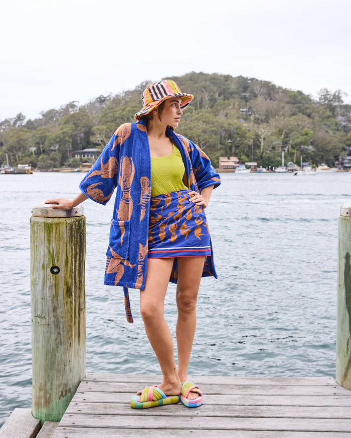 Sun Kissed Terry Mini Bath Robe