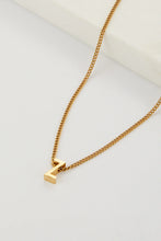 Load image into Gallery viewer, Letter Necklace Gold
