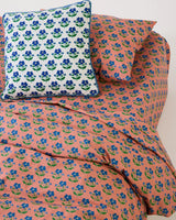 Kip & Co x Anna Spiro Indian Summer Rose Organic Cotton Fitted Sheet