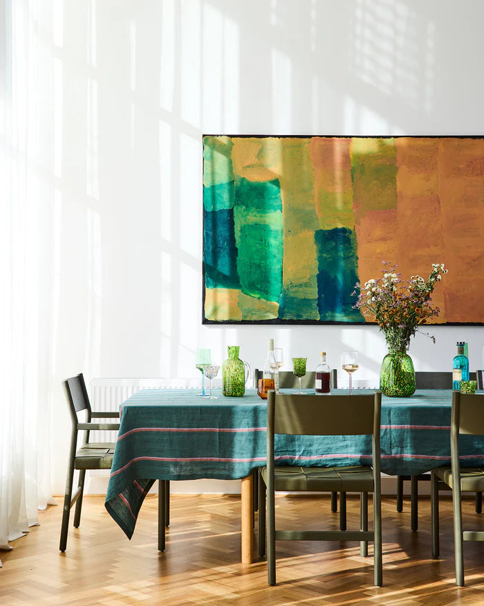 Wakame Crush Stripe Tablecloth
