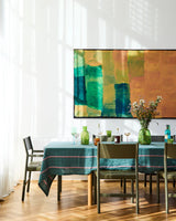Wakame Crush Stripe Tablecloth